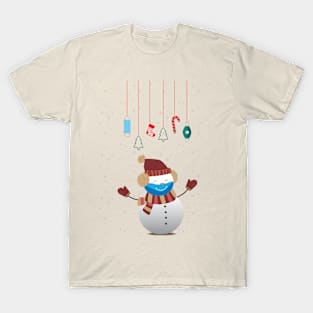 Christmas with snowman T-Shirt